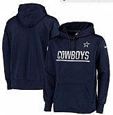 Men's Dallas Cowboys Nike Sideline Circuit Pullover Performance Hoodie - Navy FengYun,baseball caps,new era cap wholesale,wholesale hats